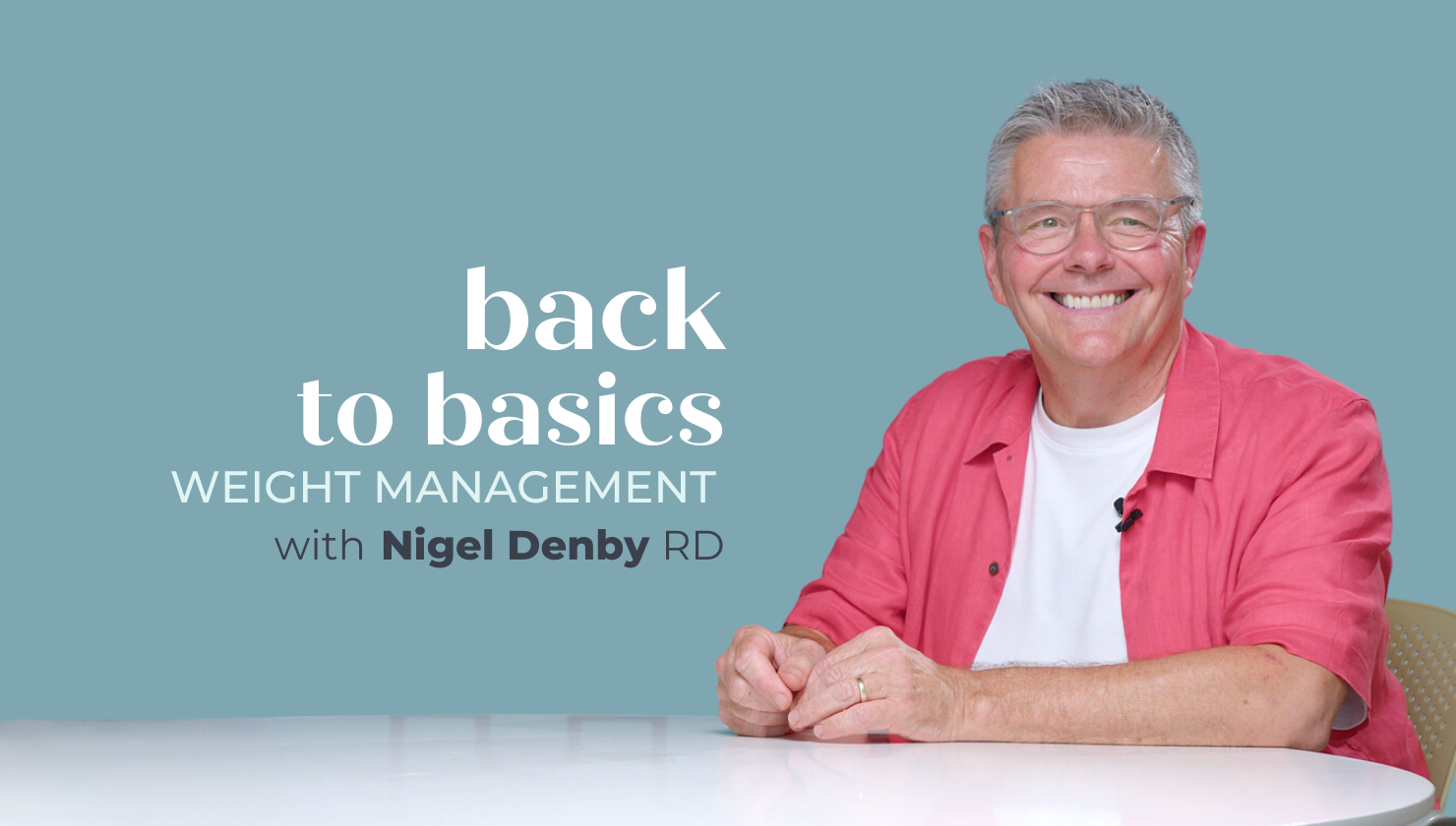 Back to basics – weight management