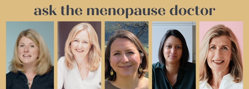 Monthly live sessions with British menopause society specialist Drs where you get to ask your questions!
